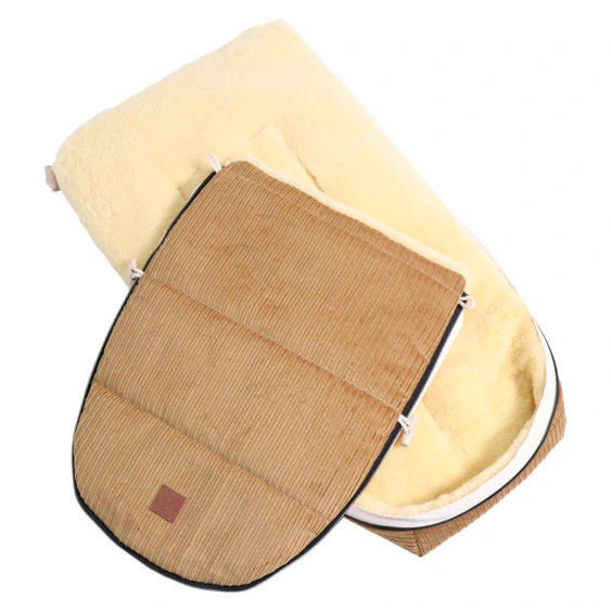 Kaiser Premium voetenzak schapenvacht corduroy - koop je bij Baby Natura!
