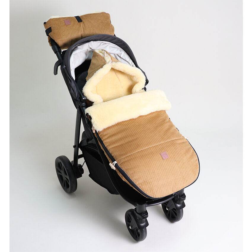 Kaiser Premium voetenzak schapenvacht corduroy - koop je bij Baby Natura!