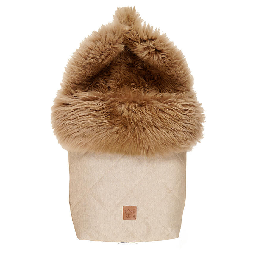 Kaiser Premium voetenzak schapenvacht cappuccino beige - koop je bij Baby  Natura!