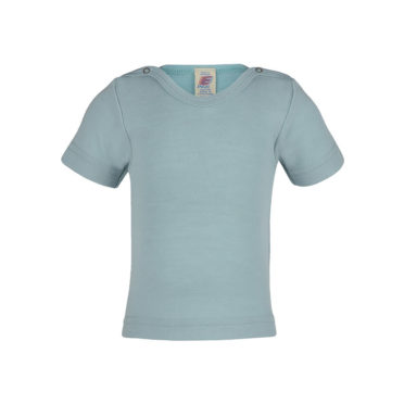 Engel Natur T-shirt wol/zijde gletsjer
