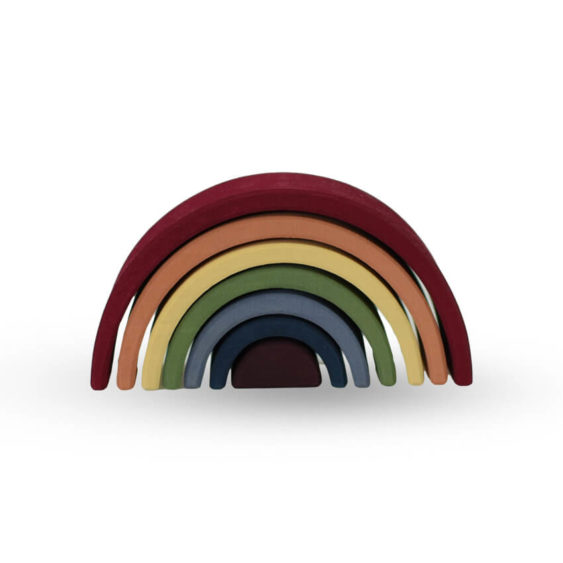 Houten regenboog -  Earth rainbow