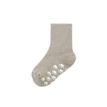 Joha Wollen sokken met anti slip - denim