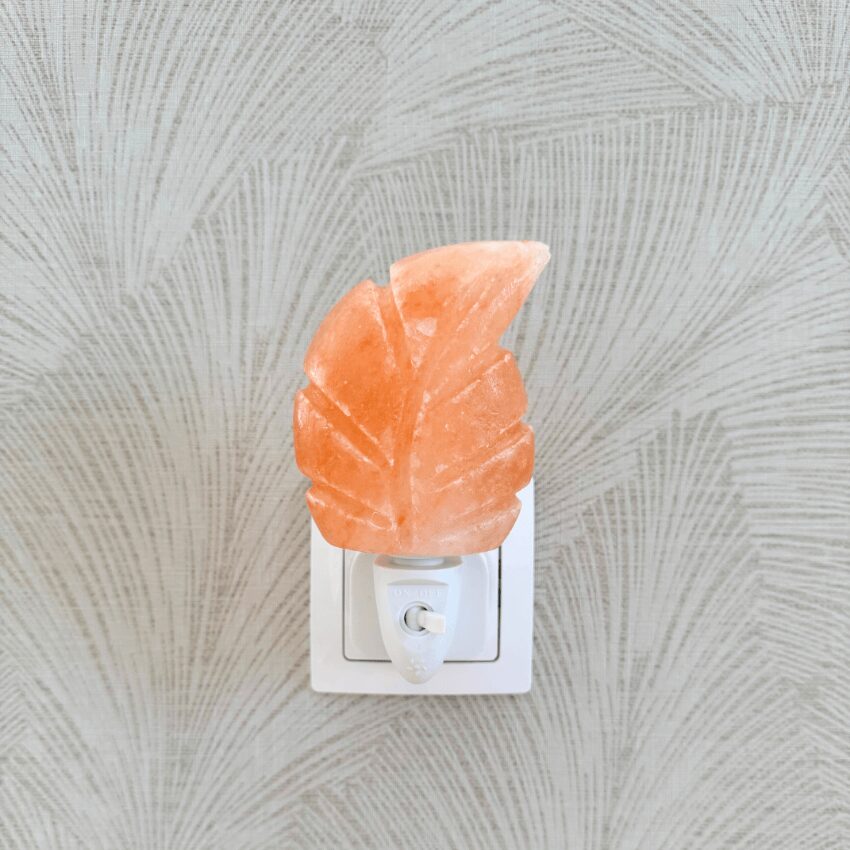 Baby Natura Himalayazout nachtlampje blad Baby Natura Himalayazout nachtlampje blad