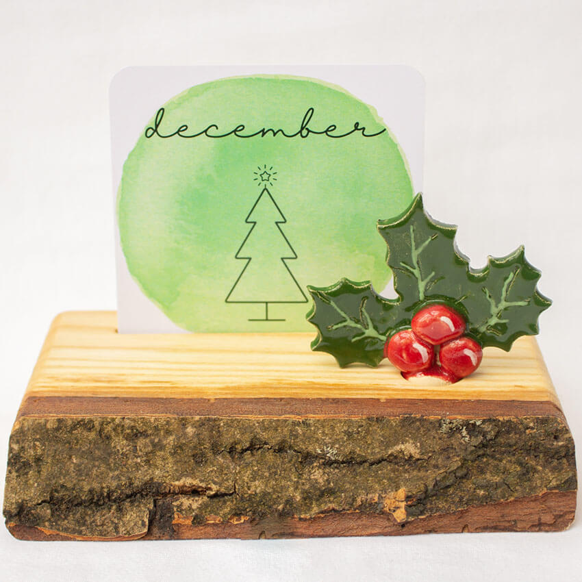 Stekerhouder plank maandkaartjes Stekerhouder plank maandkaartjes