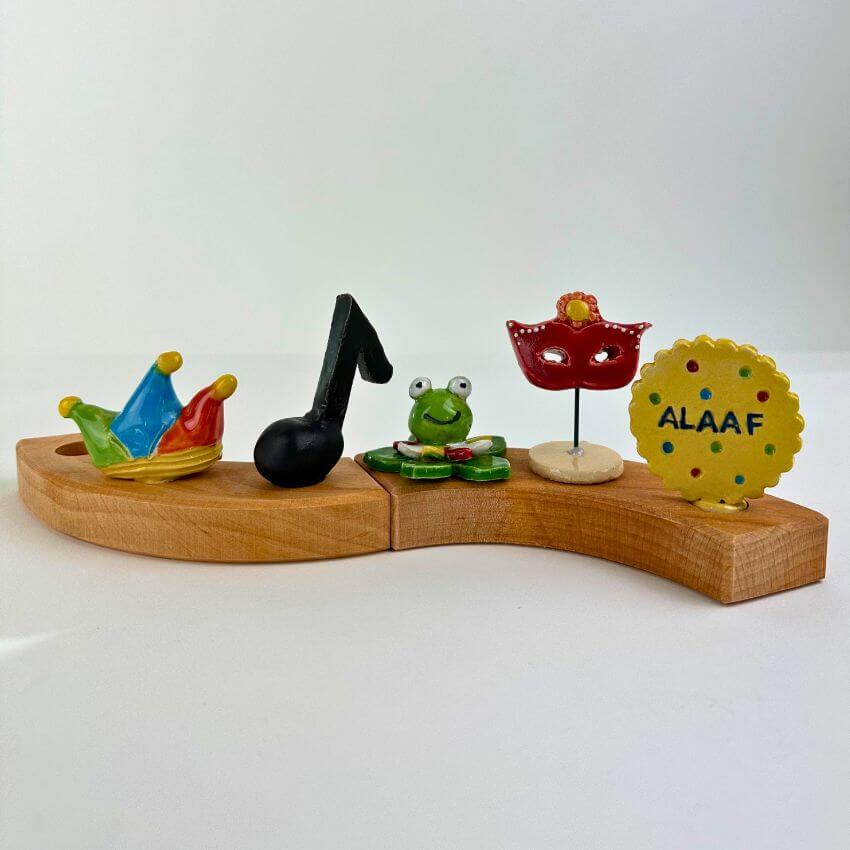 Klein dappertje Alaaf carnaval steker Klein dappertje Alaaf carnaval steker