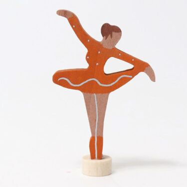 Grimm's Ballerina oranje steker