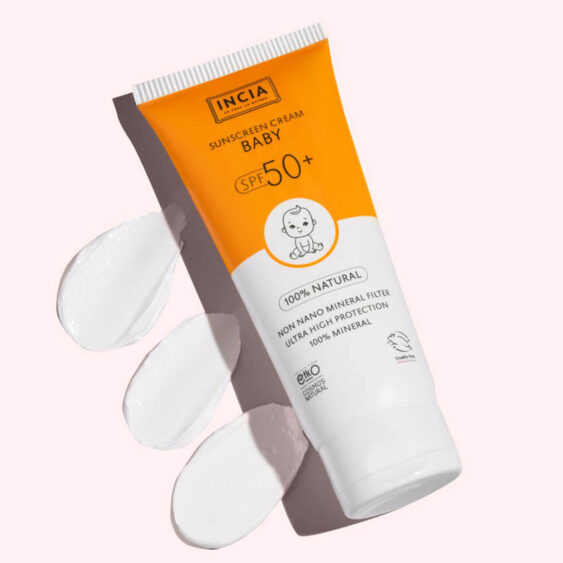INCIA Zonnebrandcrème voor Baby en Kind SPF 50 (50ml)