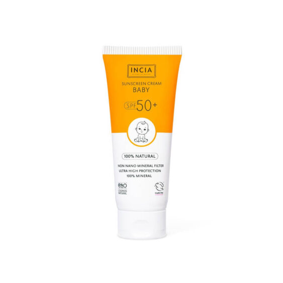INCIA Zonnebrandcrème voor Baby en Kind SPF 50 (50ml)