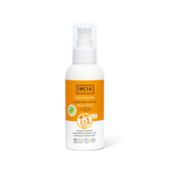INCIA Natuurlijke Zonnebrandcrème (100ml)