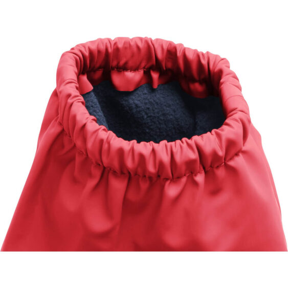 Playshoes Regenoverschoen met fleecevoering geel