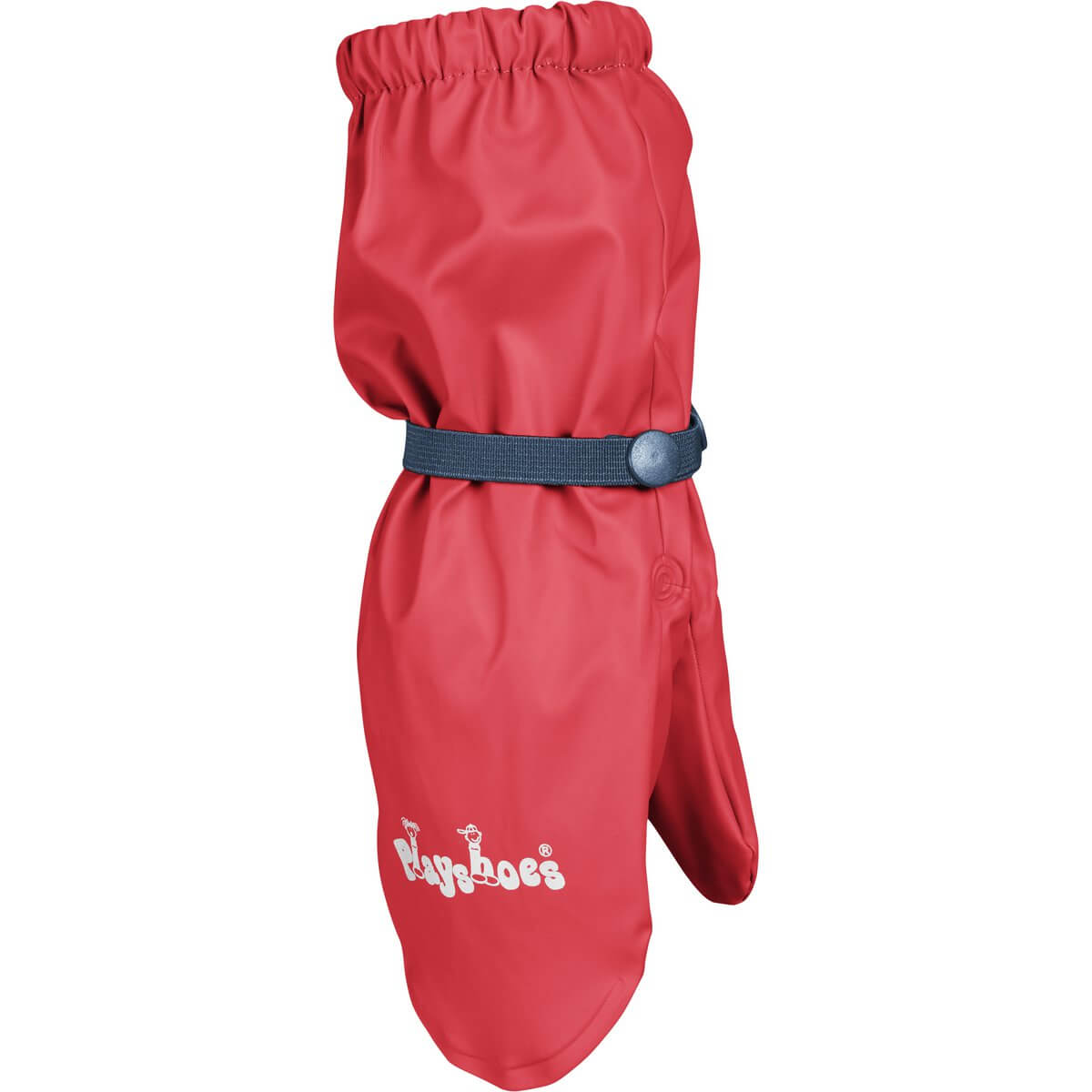 Playshoes Regenoverschoen met fleecevoering geel