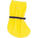 Playshoes Regenoverschoen met fleecevoering geel