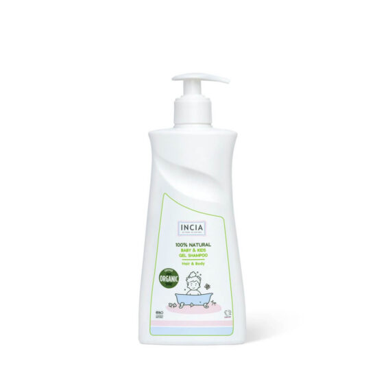 INCIA Natuurlijke kinder Shampoo zonder sulfaten en Parabenen (350ml)
