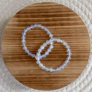 Baby Natura Tijgeroog kogelarmband 6mm kind