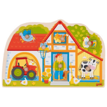 Goki Houten Puzzel Mijn Boerderij