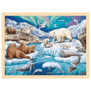 Goki Houten Puzzel Poolnacht