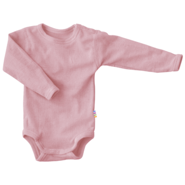 Joha Romper lange mouw wol - Oud Roze
