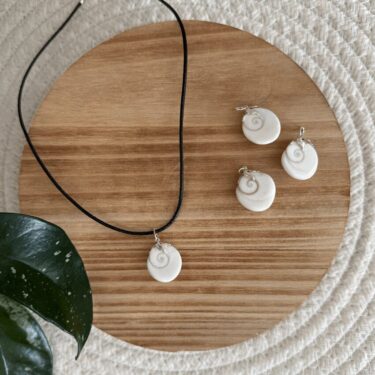 Baby Natura Shiva Eye edelsteen hanger – Bescherming & Intuïtie