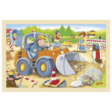 Goki Houten Puzzel Zee dieren