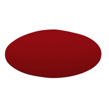 Klein dappertje Onderlegger Seizoenstafel vilt rood Klein dappertje Onderlegger Seizoenstafel vilt rood