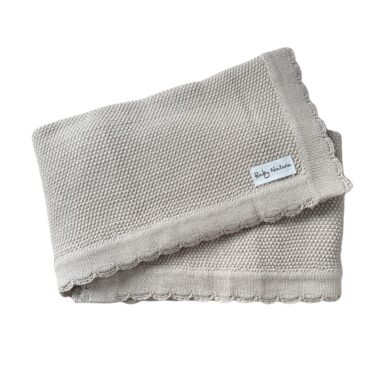 Baby Natura Dekentje natuurlijk katoen Beige Baby Natura Dekentje natuurlijk katoen Beige