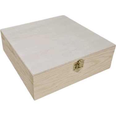 Klein dappertje Bewaarkistje toverplaten hout Klein dappertje Bewaarkistje toverplaten hout