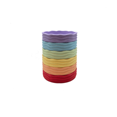 Grennn Wave pastel speelbakjes set Grennn Wave pastel speelbakjes set