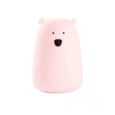 Rabbit&Friends Grote beer lamp Roze Oplaadbaar USB-C Rabbit&Friends Grote beer lamp Roze Oplaadbaar USB-C